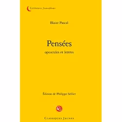 ISBN Pensees; Opuscules Et Lettres, histoire, Français