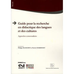 Guide pour la recherche en didactique des langues et des cultures