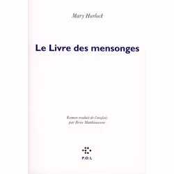 ISBN Le Livre Des Mensonges, Littérature, Français, Livre broché