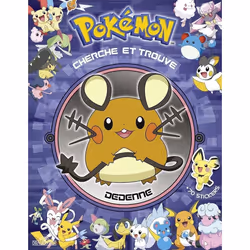 ISBN Cherche et trouve Dedenne : Le livre de The Pokémon Company, 32 pages