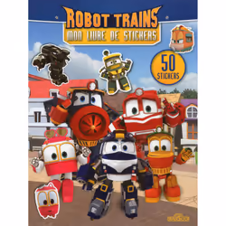 Gründ Robot Trains - Mon Livre De Stickers, 4 an(s), Multicolore