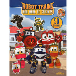 Gründ Robot Trains - Mon Livre De Stickers