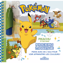 ISBN Pokémon - Pinceau magique - Pikachu et ses amis : Le livre de The Pokémon Company, 14 pages