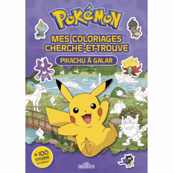 ISBN Pokémon - Pikachu à Galar - Mes coloriages cherche-et-trouve : Le livre de The Pokémon Company, 16 pages