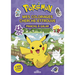 ISBN Pokémon - Pikachu à Galar - Mes coloriages cherche-et-trouve : Le livre de The Pokémon Company