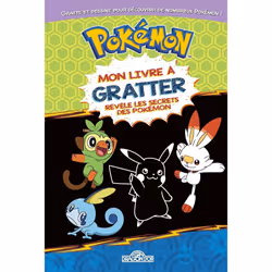 ISBN Pokémon - Mon livre à gratter - Révèle les secrets des Pokémon : Le livre de The Pokémon Company, 76 pages