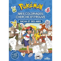 ISBN Pokémon - Mes coloriages cherche-et-trouve - Sacha et ses amis : Le livre de The Pokémon Company