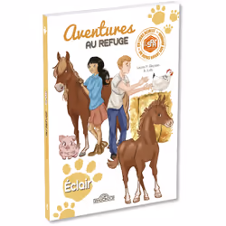 ISBN S.P.A. - Aventures au refuge - Éclair : Le livre de Judy, Spa, Laura P. Sikorski, 96 pages