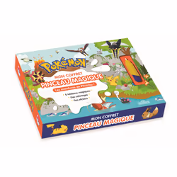 ISBN Pokémon - Mon coffret pinceau magique - Les aventures de Pikachu ! : Le livre de The Pokémon Company, Justine Collin, Sp ...