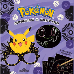 ISBN Pokémon - Masques à gratter : Le livre de The Pokémon Company, Sport & loisirs, 8 pages