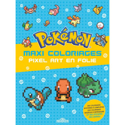 ISBN Pokémon - Maxi coloriages - Pixel Art en folie : Le livre de The Pokémon Company