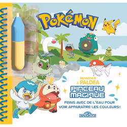 ISBN Pokémon - Pinceau magique - Bienvenue à Paldea : Le livre de The Pokémon Company, 12 pages