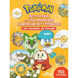 ISBN Pokémon - Activités et coloriages cherche-et-trouve - Une aventure à Paldea : Le livre de The Pokémon Company