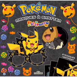 ISBN Pokémon - Masques à gratter - Halloween : Le livre de The Pokémon Company, Sport & loisirs, 8 pages