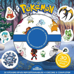 ISBN Pokémon - Pochette de stickers épais repositionnables : Le livre de The Pokémon Company