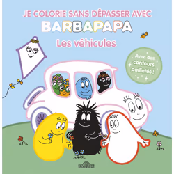 ISBN Barbapapa - Je colorie sans dépasser avec Barbapapa - Les véhicules : Le livre de Alice Taylor, Thomas Taylor, 24 pages