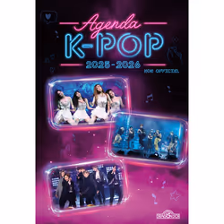 ISBN K-Pop - Agenda 2025-2026 : Le livre de Aude Chenantais, 400 pages