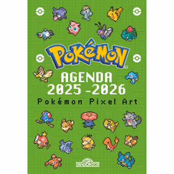 ISBN Pokémon - Agenda 2025-2026 - Pixels : Le livre de The Pokémon Company, 400 pages