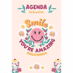 ISBN Smiley - Agenda 2025-2026 - Happiness : Le livre de Smileyworld, 400 pages