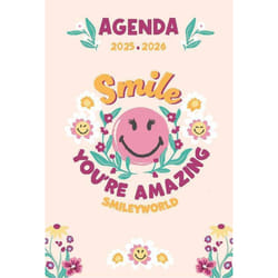 ISBN Smiley - Agenda 2025-2026 - Happiness : Le livre de Smileyworld