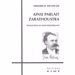 ISBN Ainsi Parlait Zarathoustra, philosophie, Français