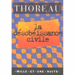 ISBN La Desobeissance Civile, Littérature, Français, Livre broché