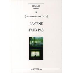 éditions Théâtrales LA CENE SUIVI DE FAUX PAS livre Français