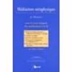 ISBN Meditations Metaphysiques (Descartes), philosophie, Français, Livre broché
