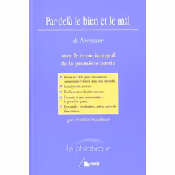 ISBN Par-Dela Le Bien Et Le Mal, De Nietzsche, philosophie, Français, Livre broché