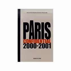 ISBN PARIS CONFIDENTIAL 2000-2001, Voyage, Anglais, Couverture rigide, 160 pages