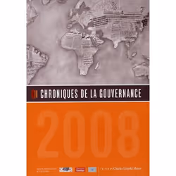 ISBN Chroniques De La Gouvernance 2008, Économie, Français