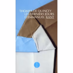 ISBN Les Derniers Jours D'Emmanuel Kant, philosophie, Français, Livre broché