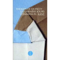 Les derniers jours d'emmanuel kant