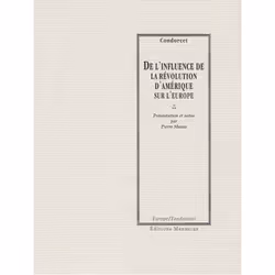 ISBN De L'Influence De La Revolution D'Amerique Sur L'Europe, philosophie, Français