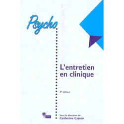 ISBN L'Entretien En Clinique livre Psychologie Français Livre broché
