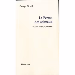 ISBN Ferme Des Animaux (La), Littérature, Français