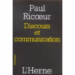 ISBN Discours Et Communication, Littérature, Français, Livre broché