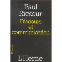 ISBN Discours Et Communication livre Littérature Français Livre broché
