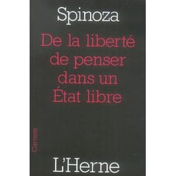 De la liberte de penser dans un etat libre