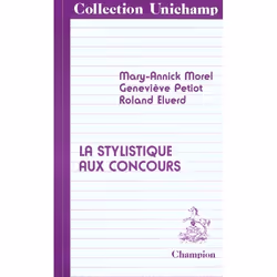 ISBN La Stylistique Aux Concours, Littérature, Français, Livre broché