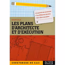 ISBN Les plans d'architecte et d'exécution, Français, 128 pages