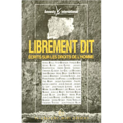 Librement dit ecrits sur les droits de l'homme