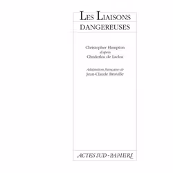 ISBN Les Liaisons Dangereuses, histoire, Français, Livre broché