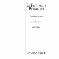 ISBN Professeur Bernhardi, Français, 144 pages