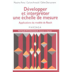 ISBN Developper Et Interpreter Une Echelle De Mesure livre Psychologie Français Livre broché