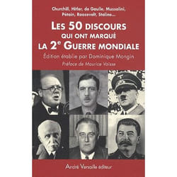 Les 50 discours qui ont marque la 2e guerre mondiale