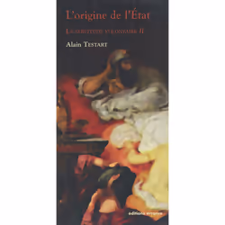 ISBN ORIGINE DE L'ETAT, Français