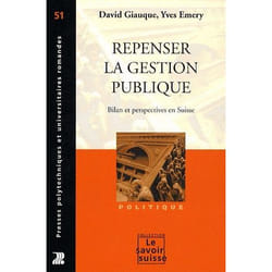 Repenser la gestion publique