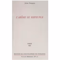 ISBN L' Abime Se Repeuple, philosophie, Français, Livre broché