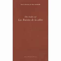 ISBN Les Raisins De La Colere, Dix Etudes, Littérature, Français, Livre broché